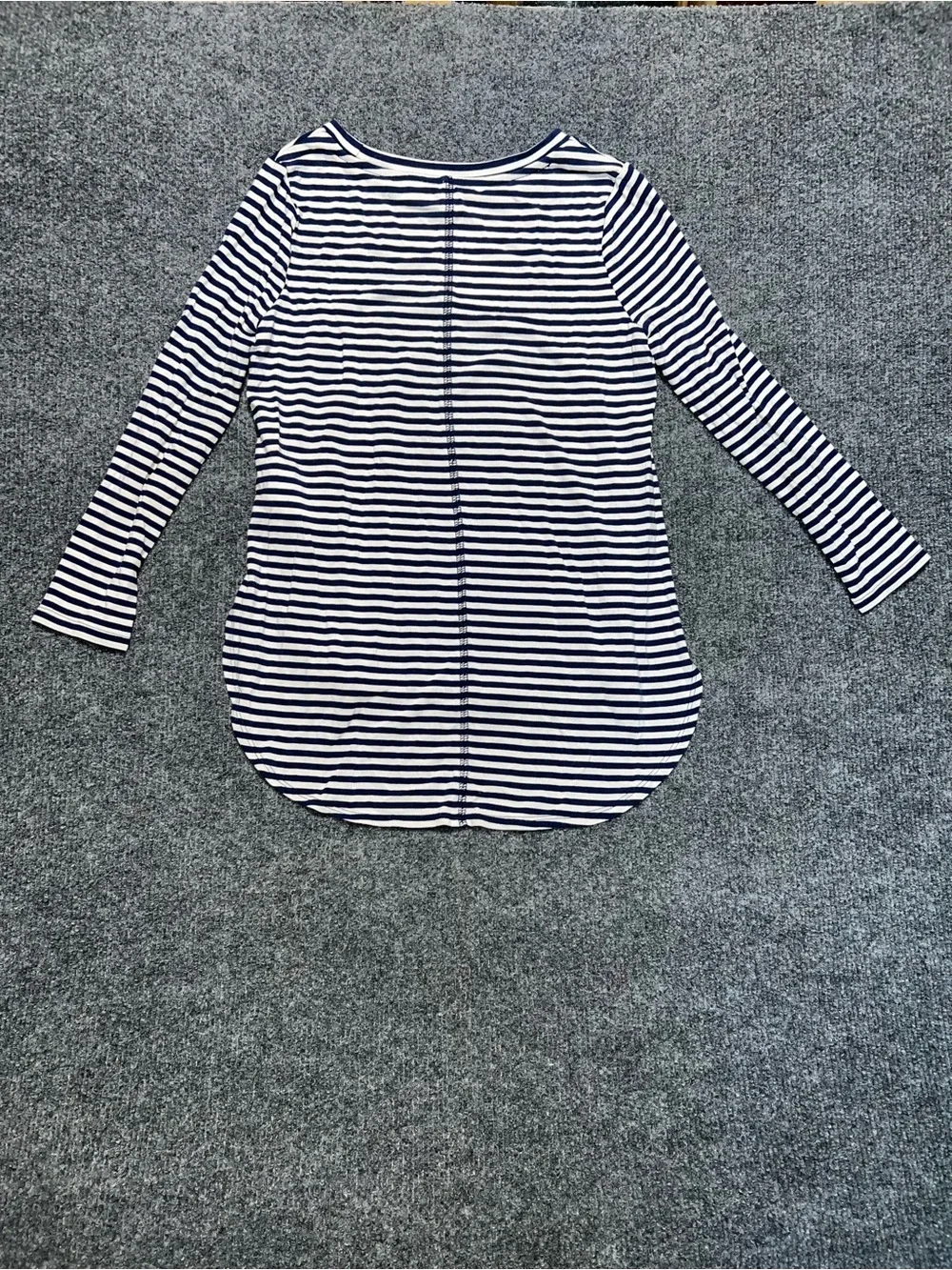 Kids/ girls Old Navy Navy White Striped Long-Sleeve Tee